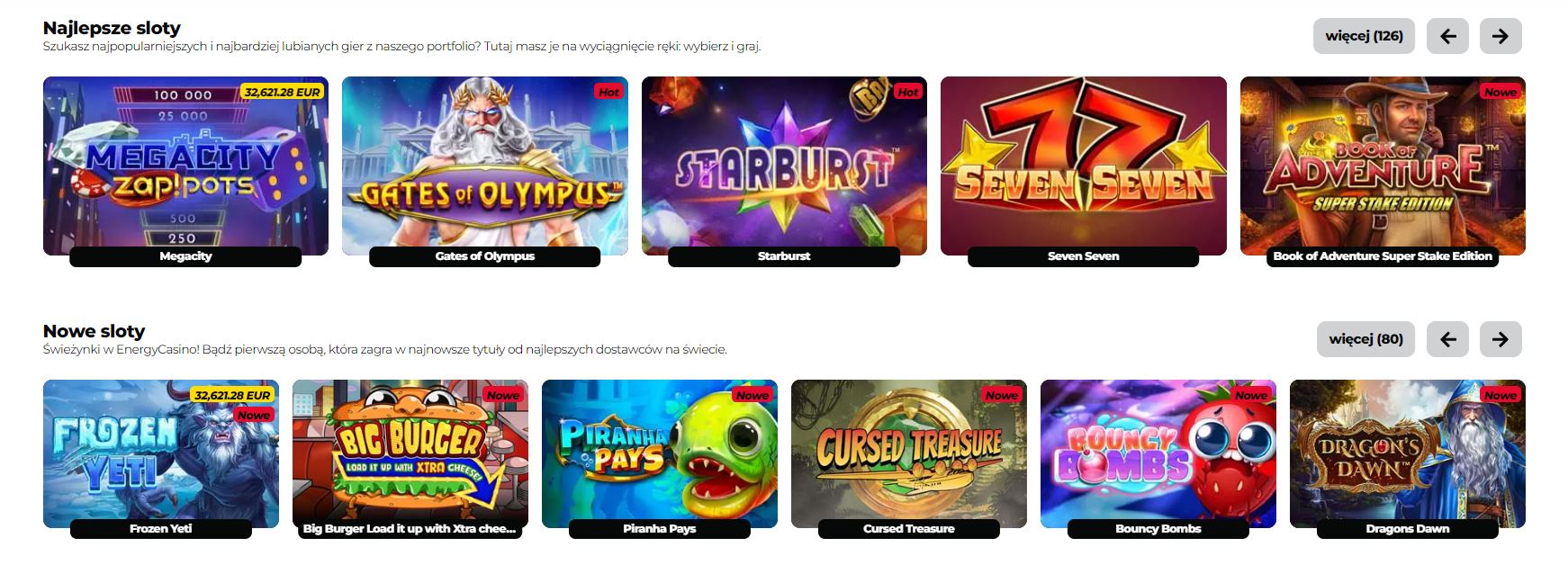 Kasyno online _ Mega kasynowe gry online, nowe kasyno online - Google Chrome 2024-03-27 17.06.04