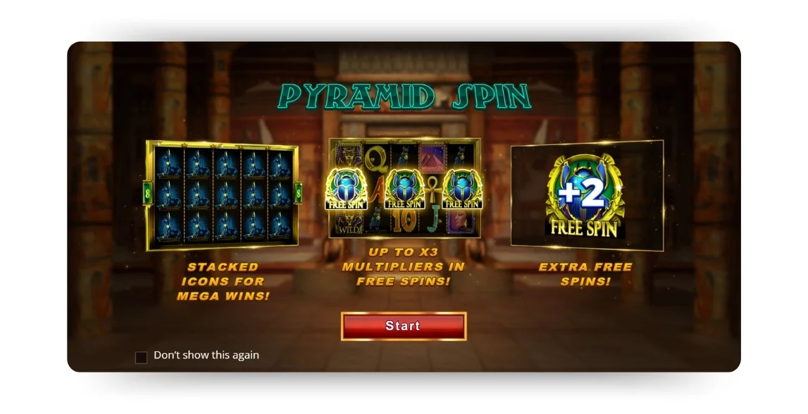 slot pyramid spin