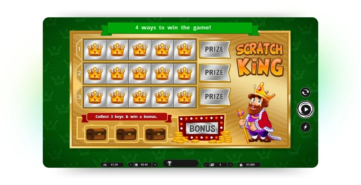 slot scratch king